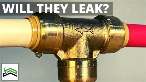 do smartex fittings leak|PLumbing PEX